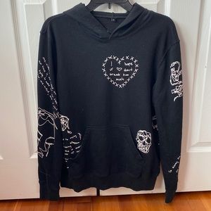 Blackbear one sided love hoodie